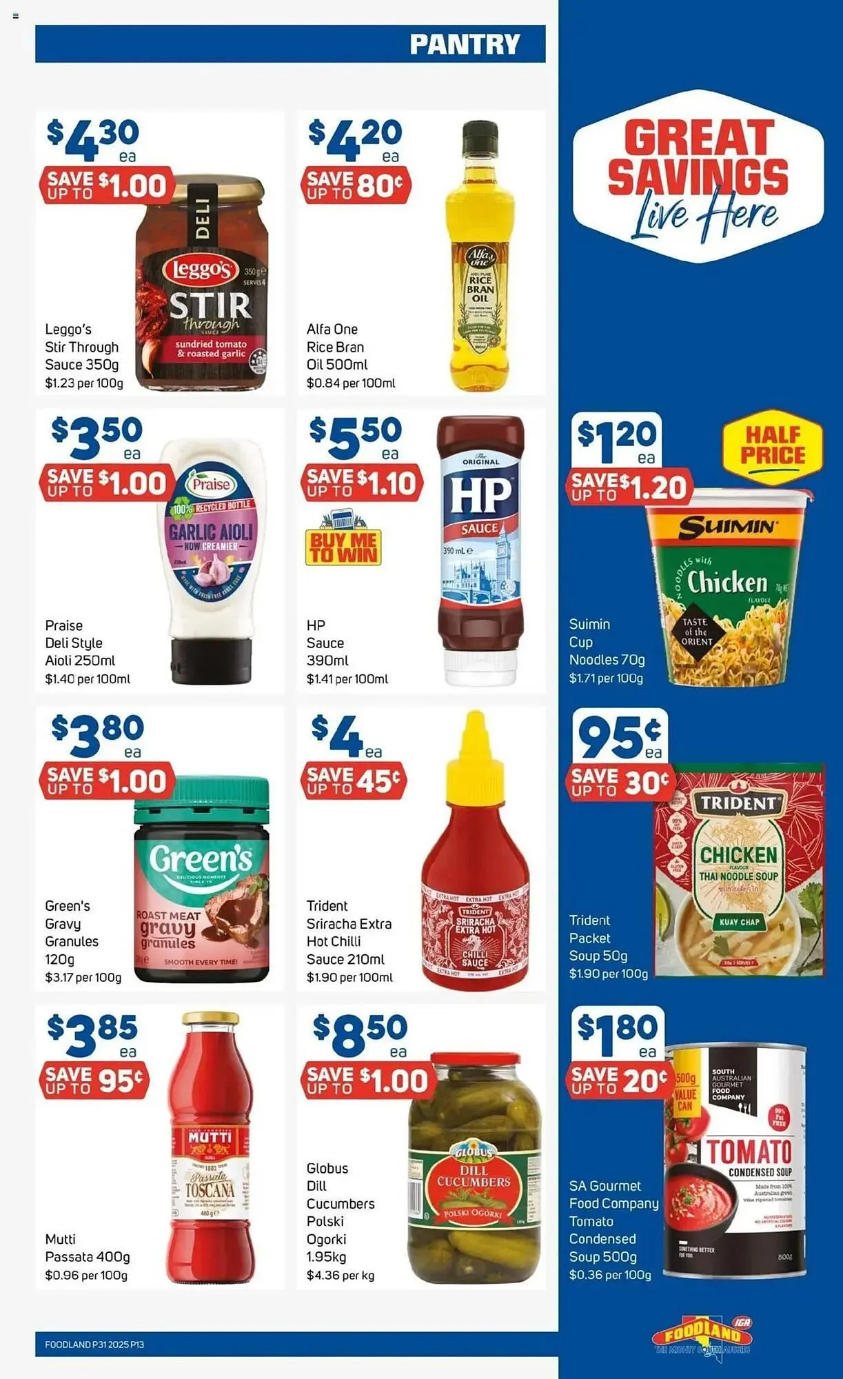 Foodland catalogue - Catalogue valid from 30 July to 5 August 2025 - page 13