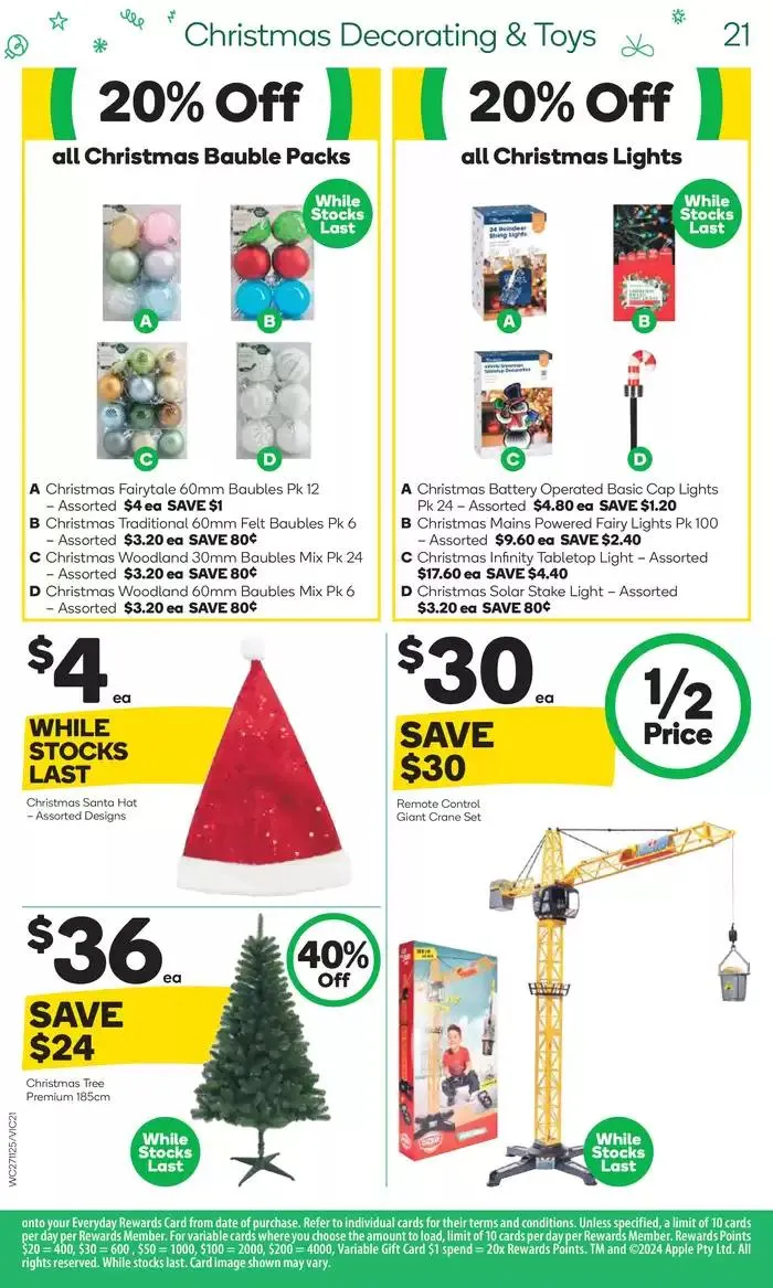 Weekly Specials - 27/11 - Catalogue valid from 27 November to 3 December 2024 - page 21