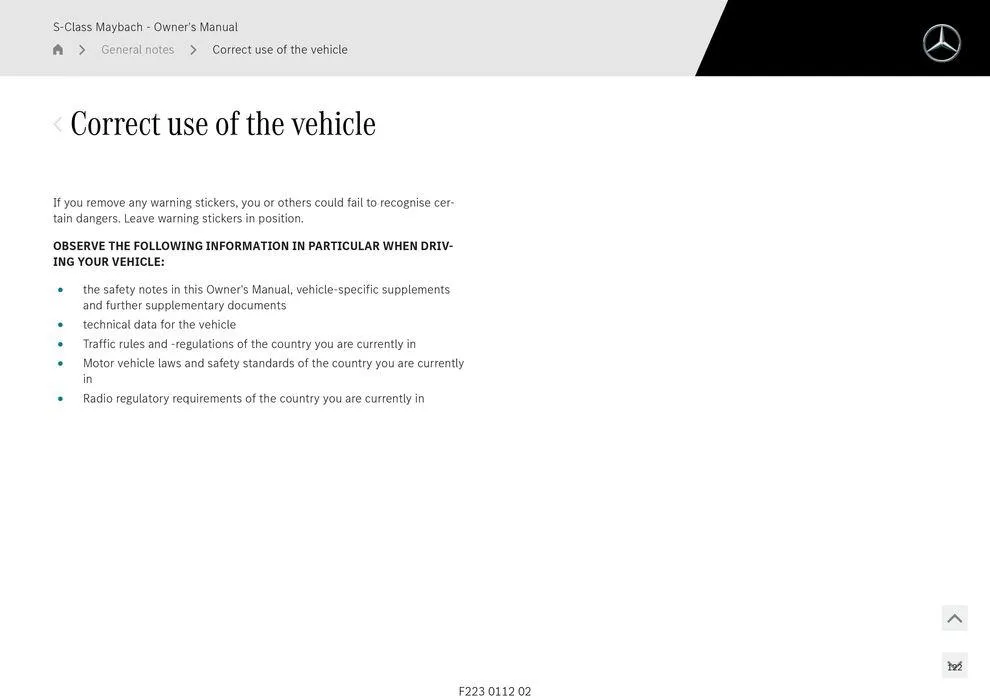 S - Class Maybach - Catalogue valid from 11 September to 11 September 2025 - page 122