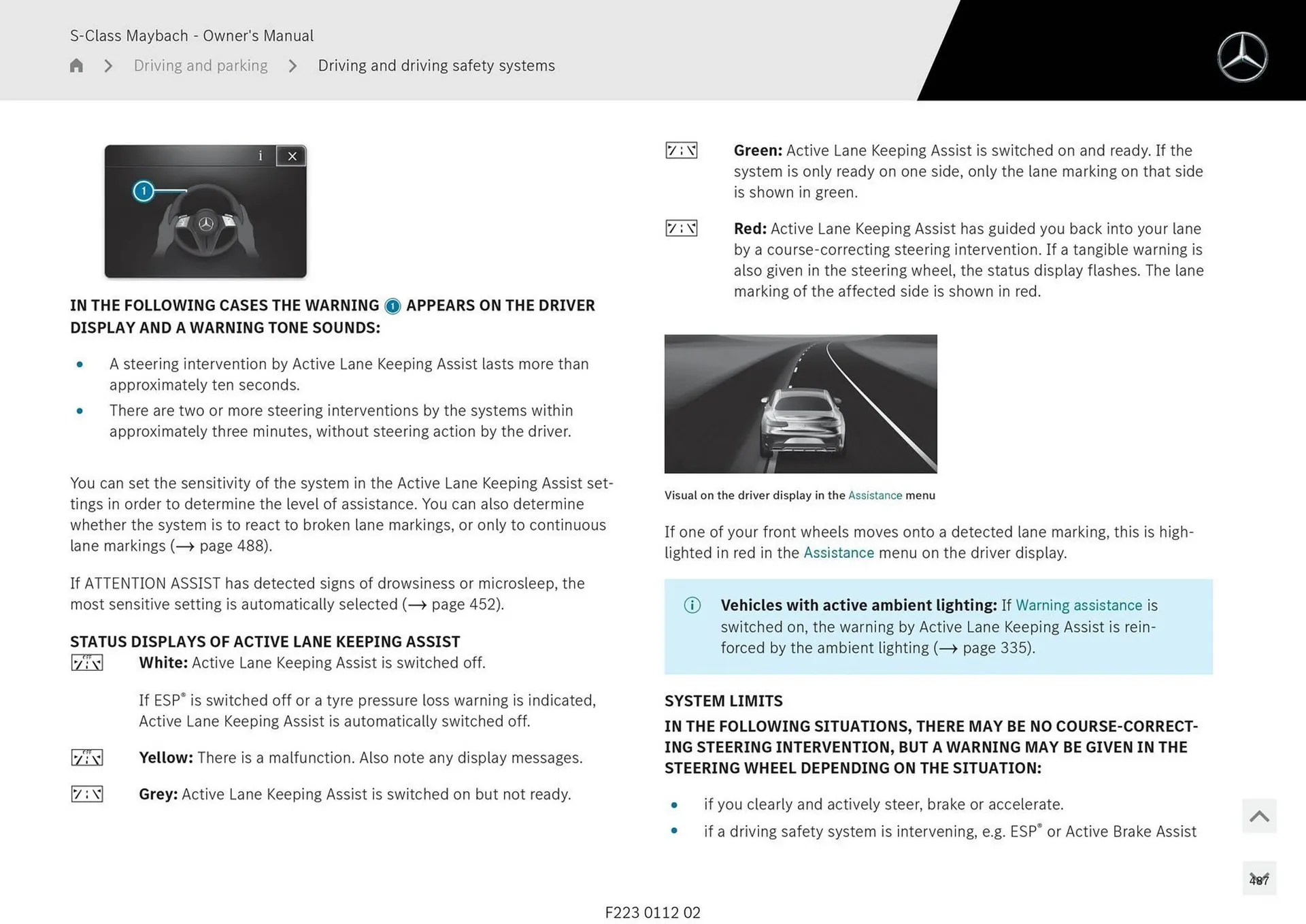 Mercedes-Benz catalogue - Catalogue valid from 1 May to 1 May 2026 - page 487