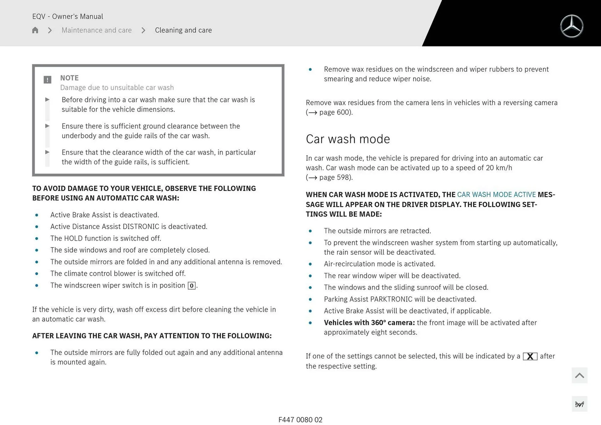 Mercedes-Benz catalogue - Catalogue valid from 11 September to 11 September 2025 - page 597