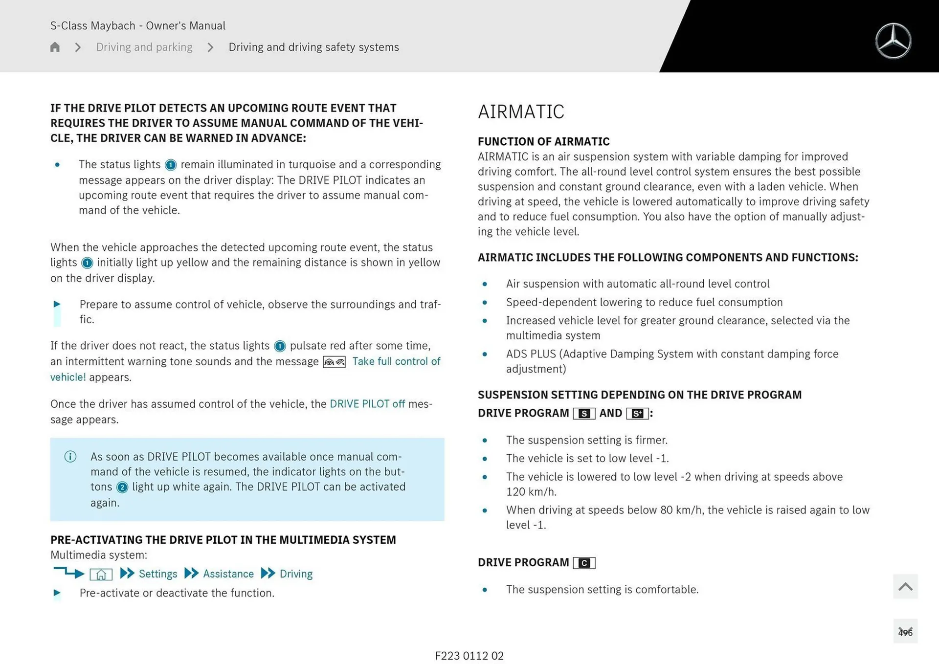 Mercedes-Benz catalogue - Catalogue valid from 1 May to 1 May 2026 - page 496