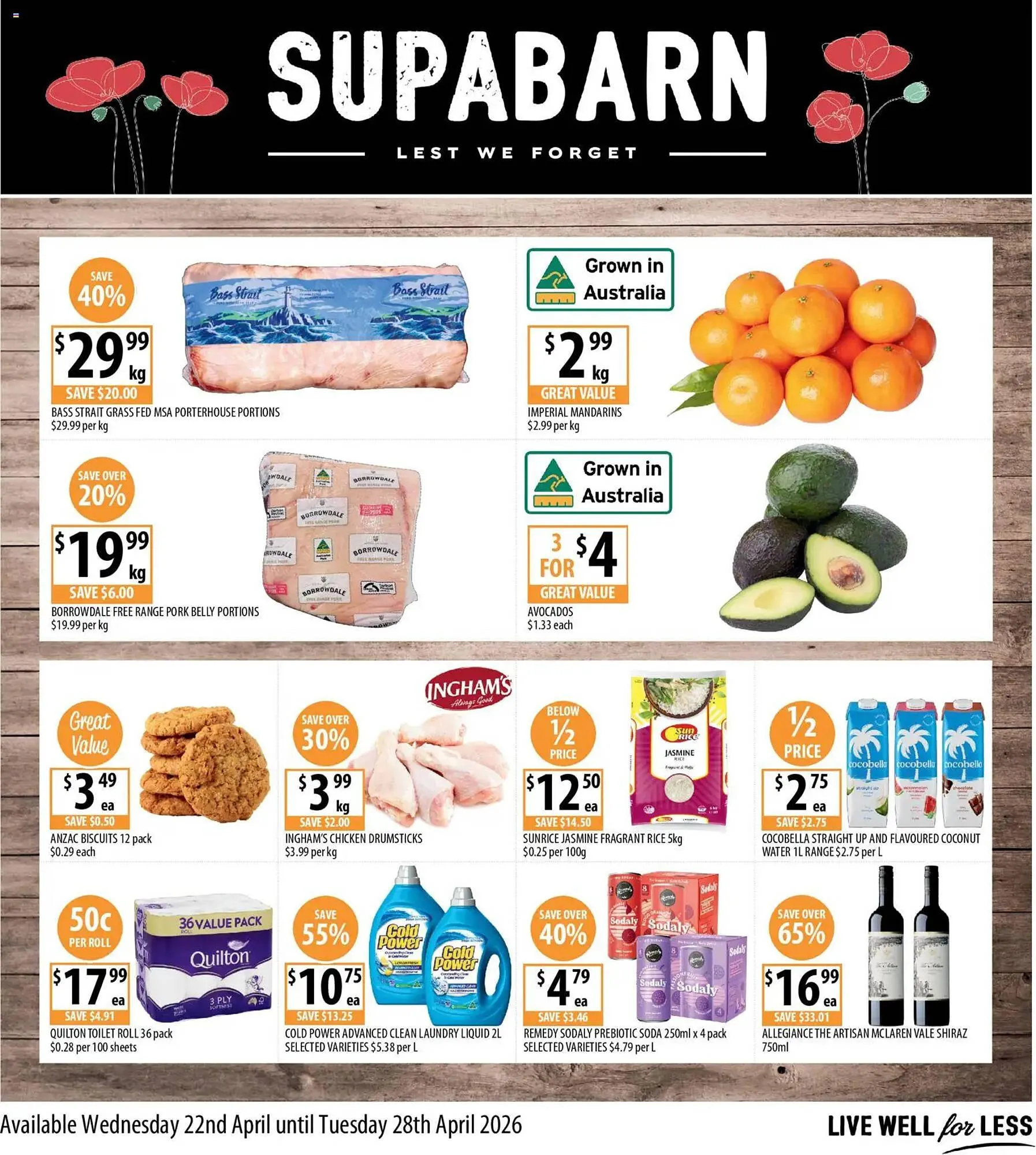 Supabarn catalogue - Catalogue valid from 21 April to 28 April 2026 - page 1