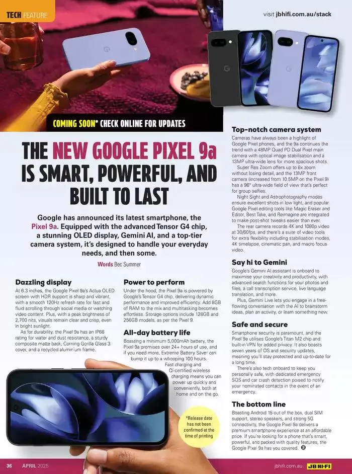 Stack Issue April 2025 - Catalogue valid from 17 April to 30 April 2025 - page 36