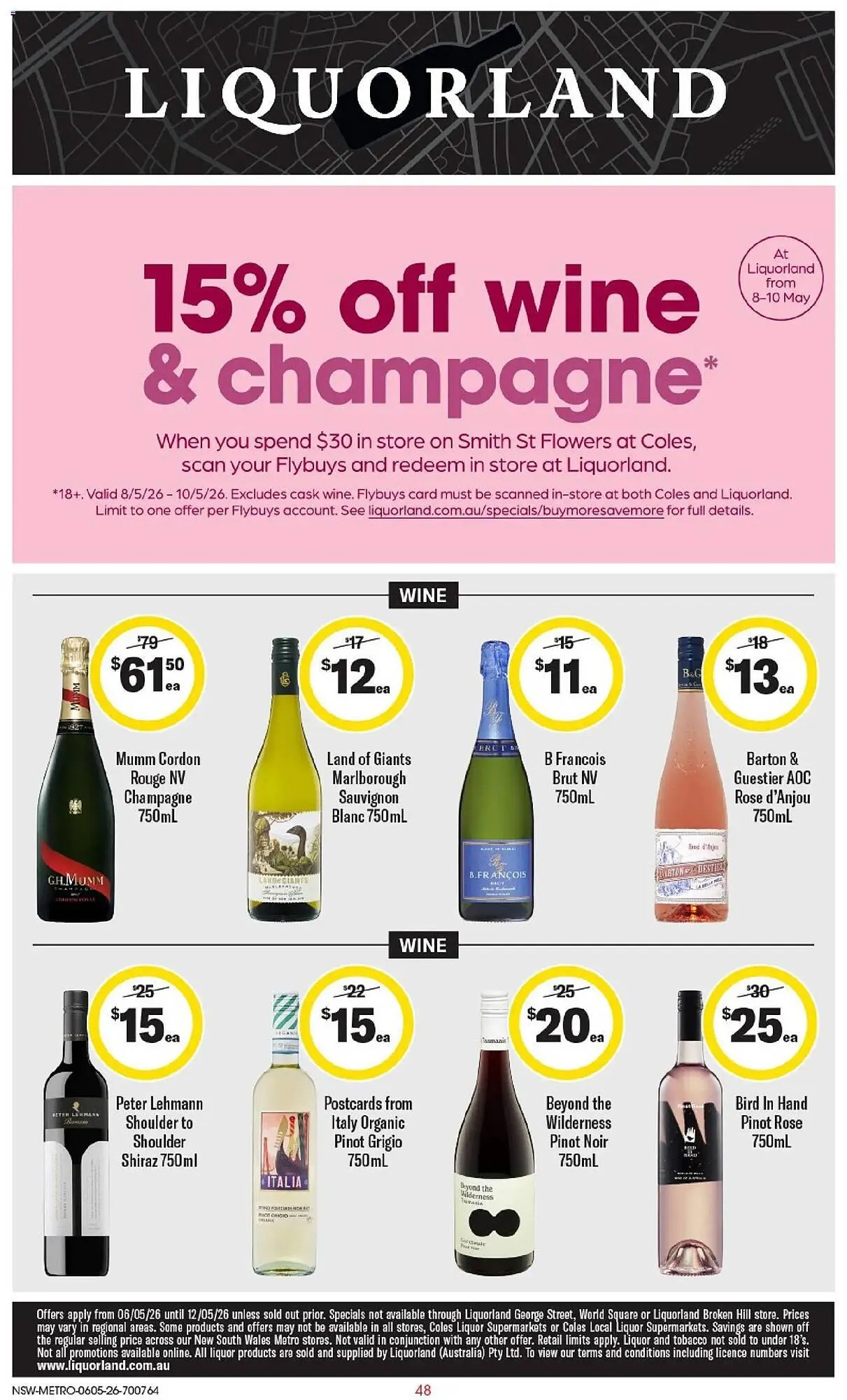 Liquorland catalogue - Catalogue valid from 5 May to 12 May 2026 - page 1