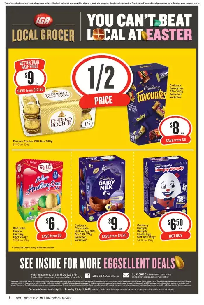 IGA 16/04 - Catalogue valid from 16 April to 22 April 2025 - page 2