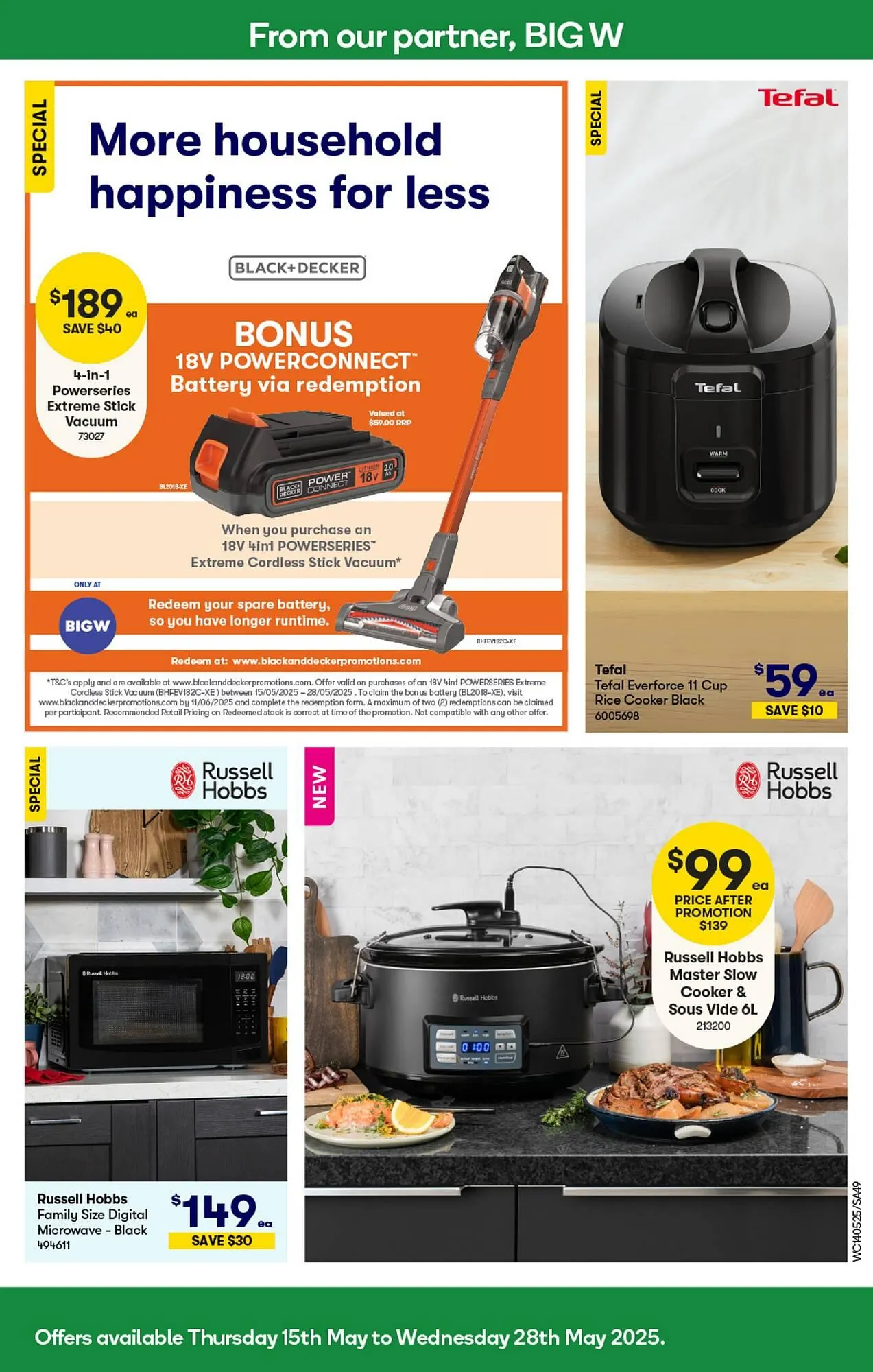 Woolworths catalogue - Catalogue valid from 14 May to 20 May 2025 - page 47