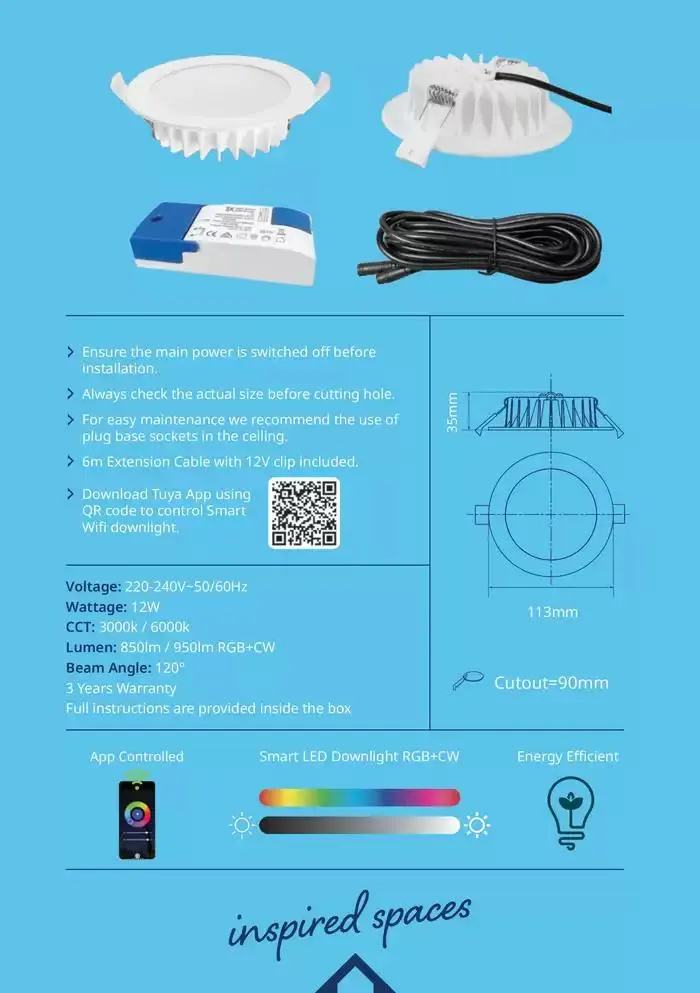 Smart WiFi LED Downlights - Catalogue valid from 2 December to 31 December 2025 - page 2