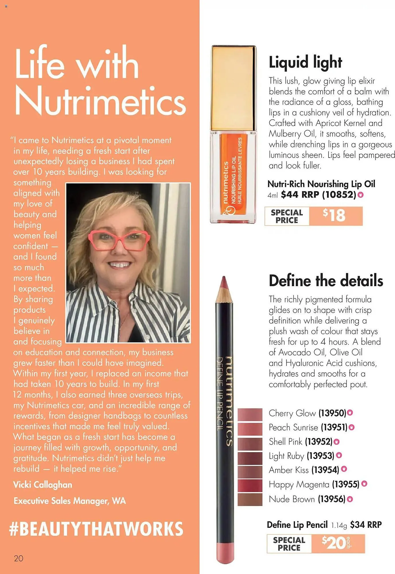 Nutrimetics catalogue - Catalogue valid from 25 March to 30 April 2026 - page 20