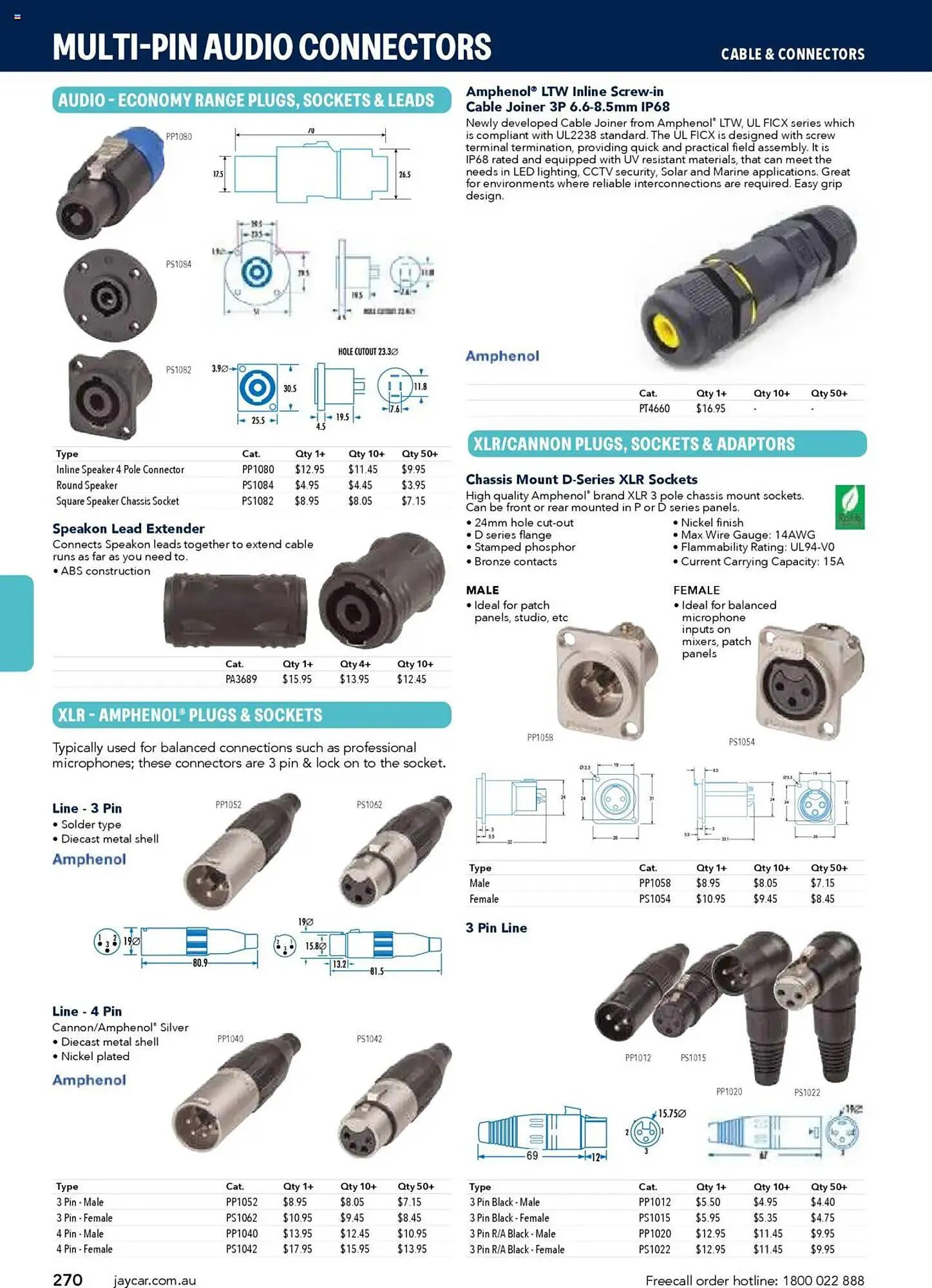 Jaycar Electronics catalogue - Catalogue valid from 8 July to 9 July 2026 - page 270