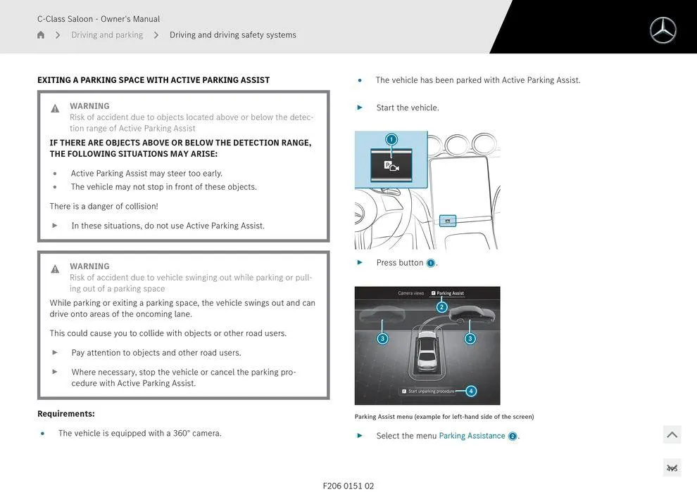 C-Class Sedan - Catalogue valid from 11 September to 11 September 2025 - page 495