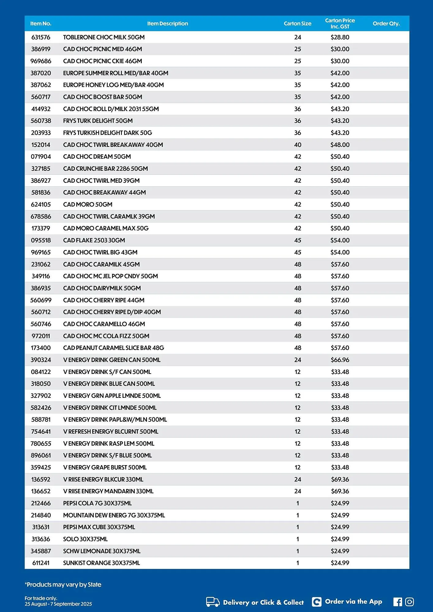 Campbells Wholesale catalogue - Catalogue valid from 25 August to 28 September 2025 - page 2