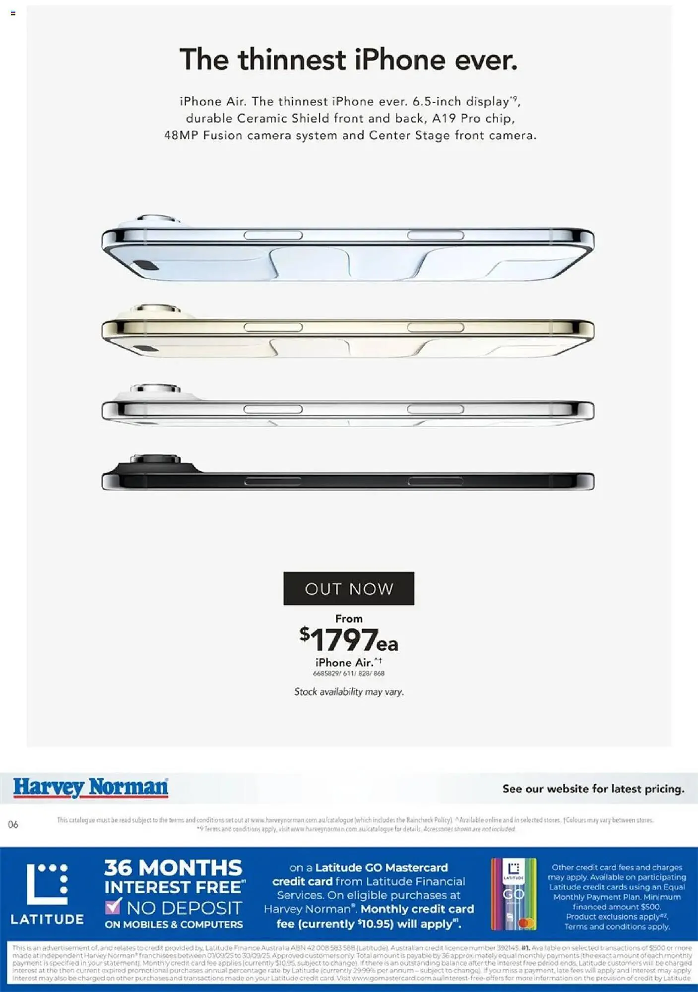 Harvey Norman catalogue - Catalogue valid from 18 September to 30 September 2025 - page 6