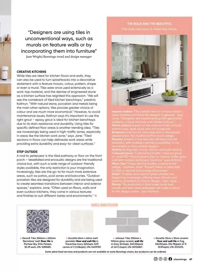 Bunnings Magazine April 2025 - Catalogue valid from 1 April to 30 April 2025 - page 67