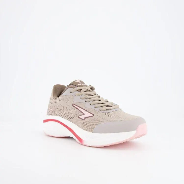 SFIDA Women's Swift Performance Runner Shoes Mocha & Pink