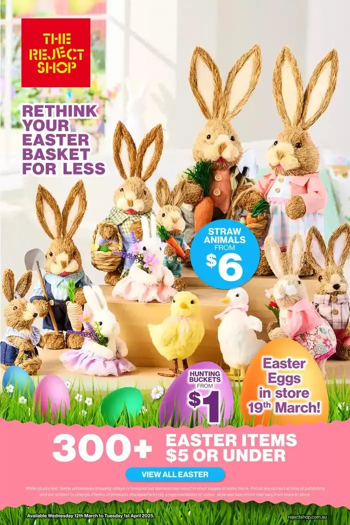 RETHINK YOUR EASTER BASKET FOR LESS - 1