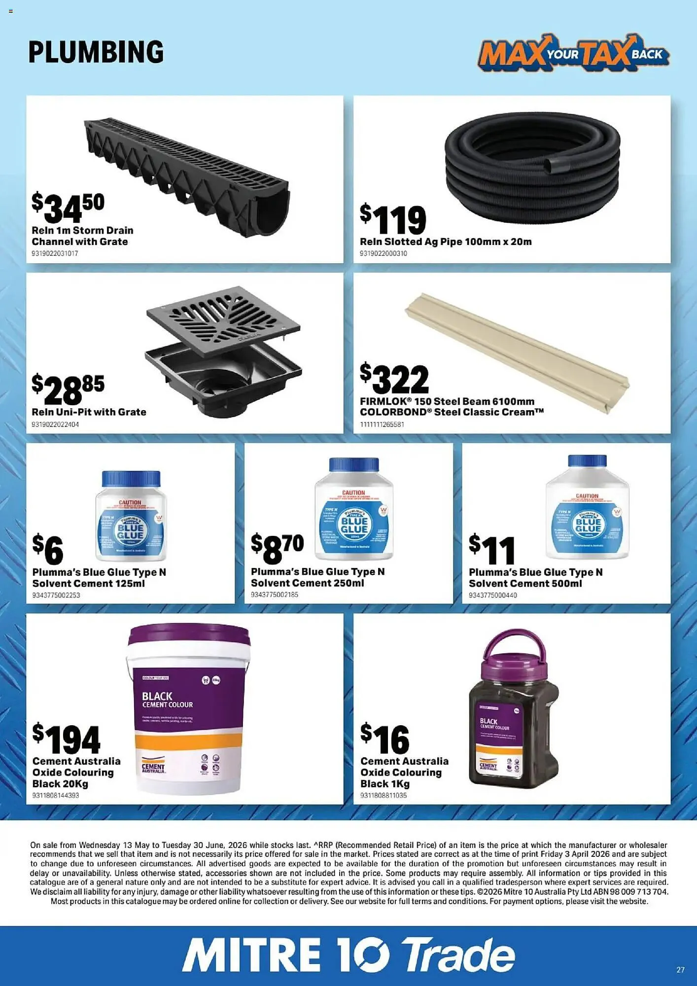 Mitre 10 catalogue - Catalogue valid from 13 May to 30 June 2026 - page 27