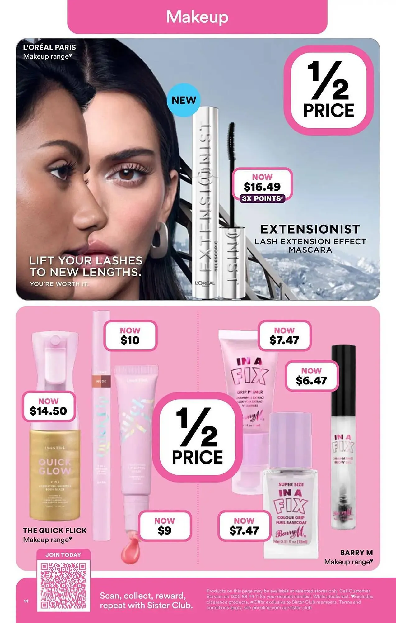 Priceline catalogue - Catalogue valid from 9 April to 22 April 2026 - page 14