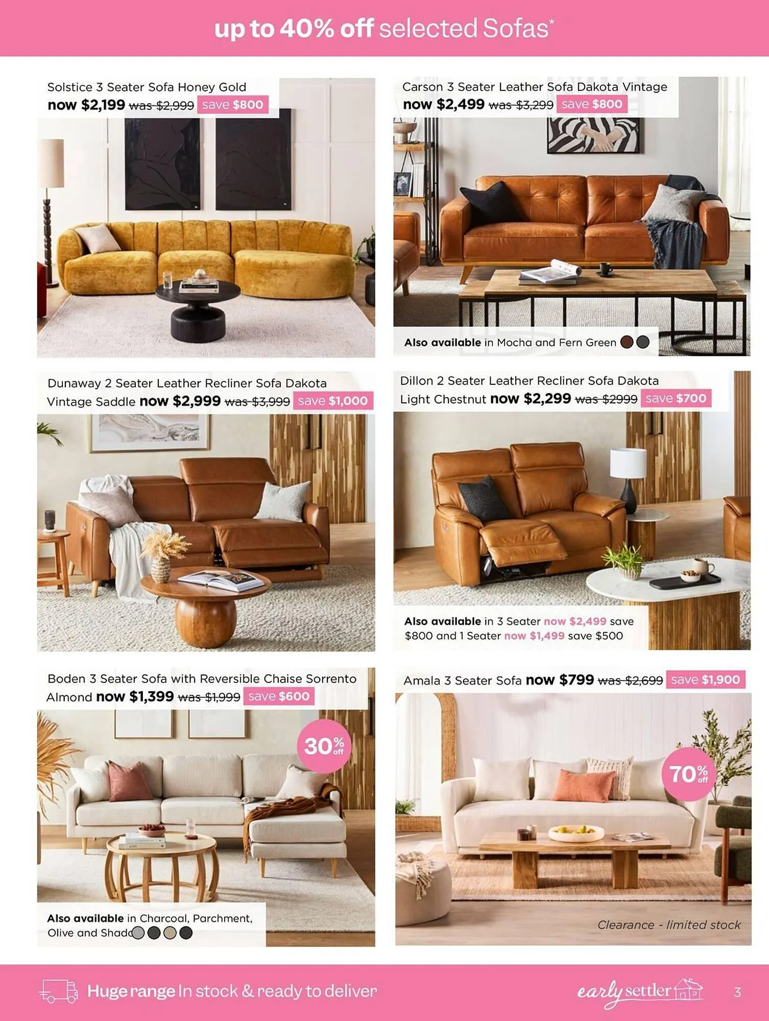 Early Settler catalogue - Catalogue valid from 23 February to 22 March 2026 - page 3