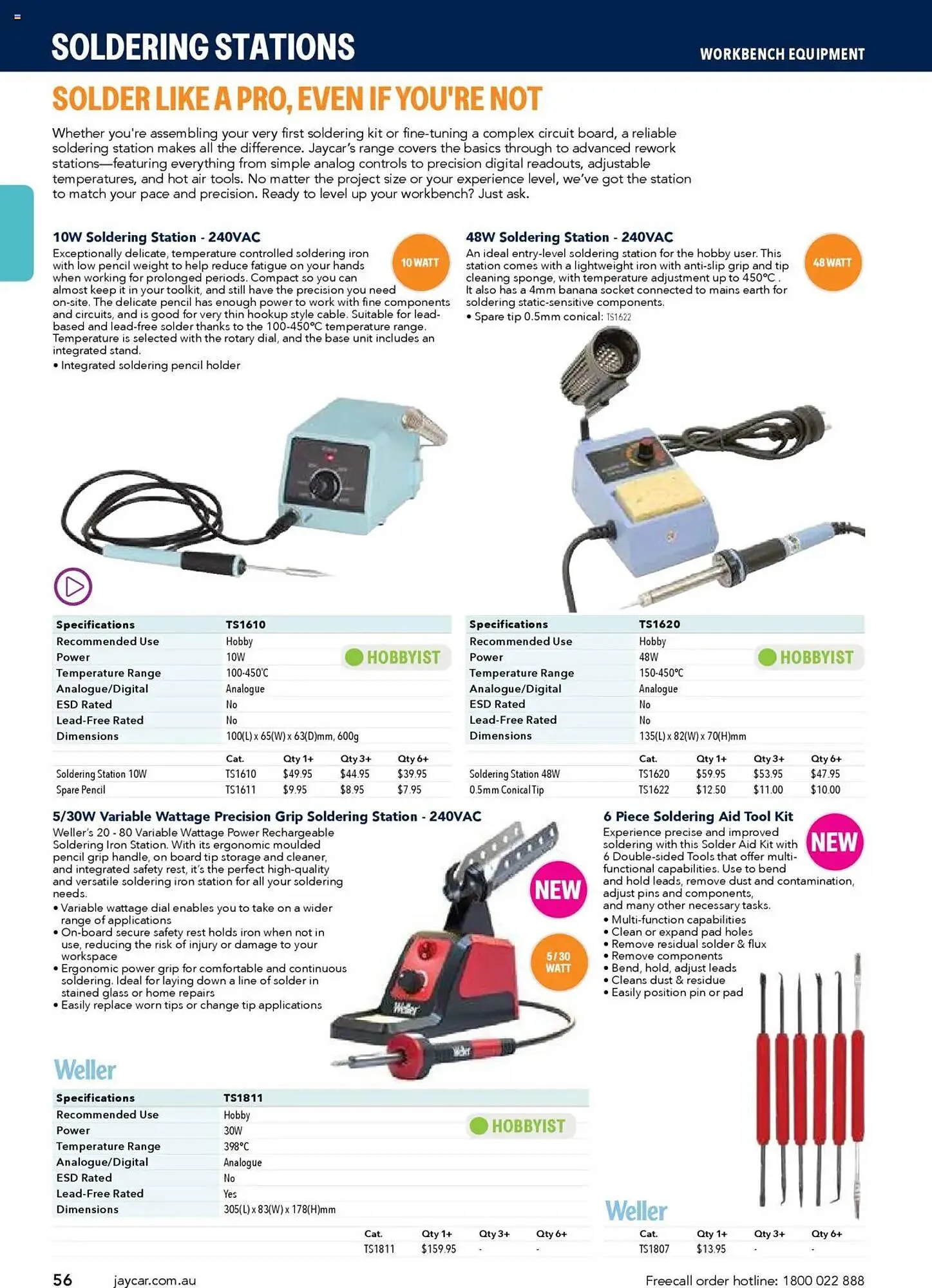 Jaycar Electronics catalogue - Catalogue valid from 8 July to 9 July 2026 - page 56