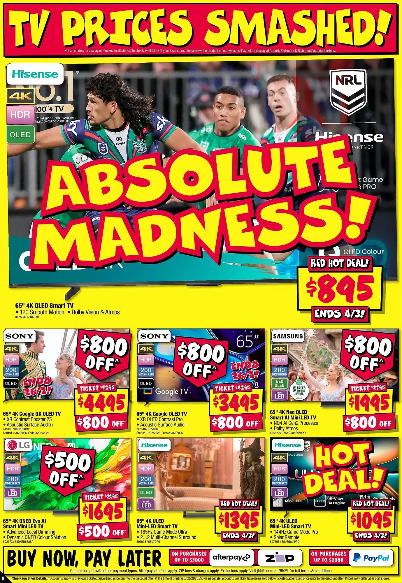 JB Hi-Fi catalogue - Catalogue valid from 19 February to 4 March 2026 - page 8