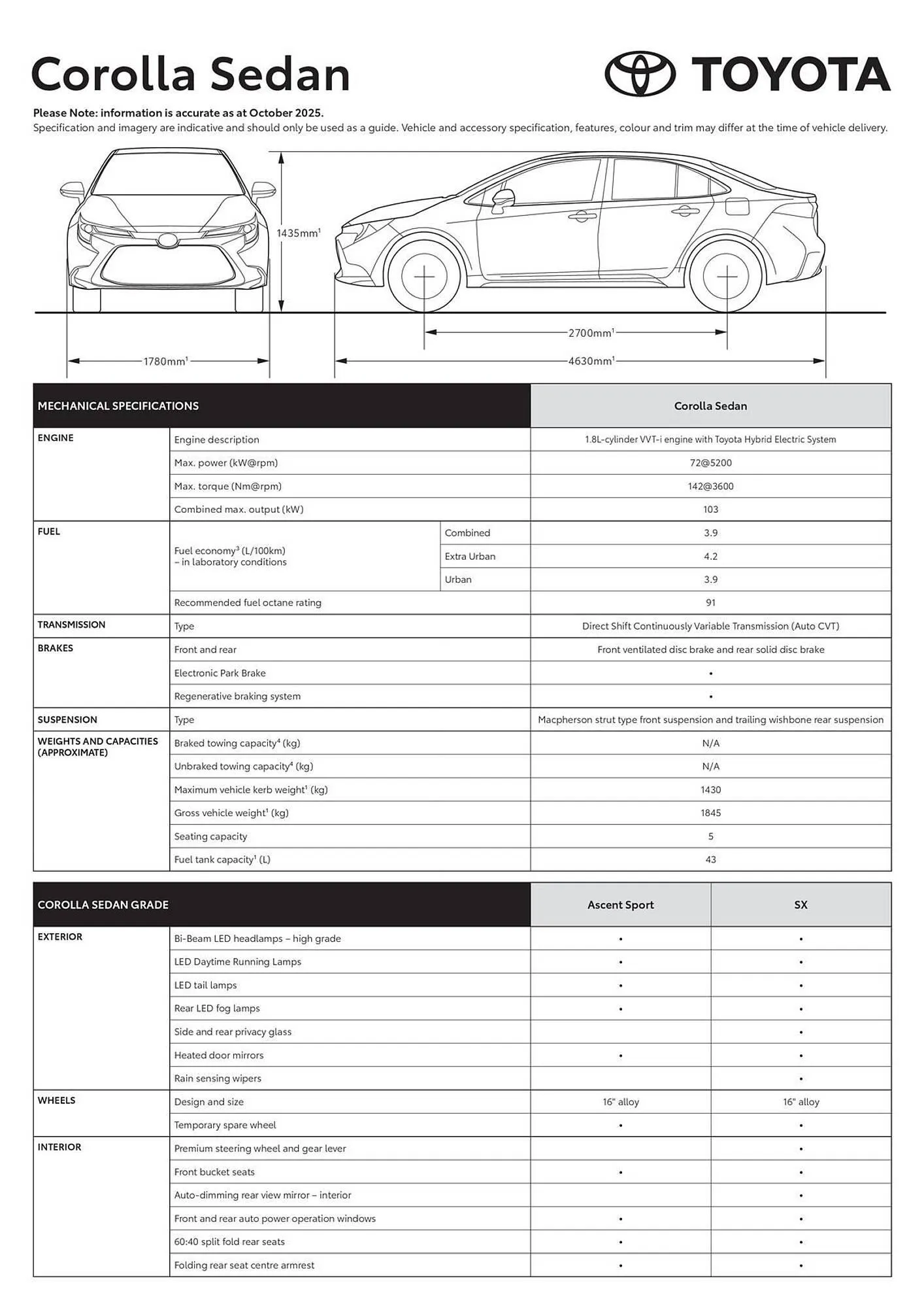 Toyota catalogue - 1