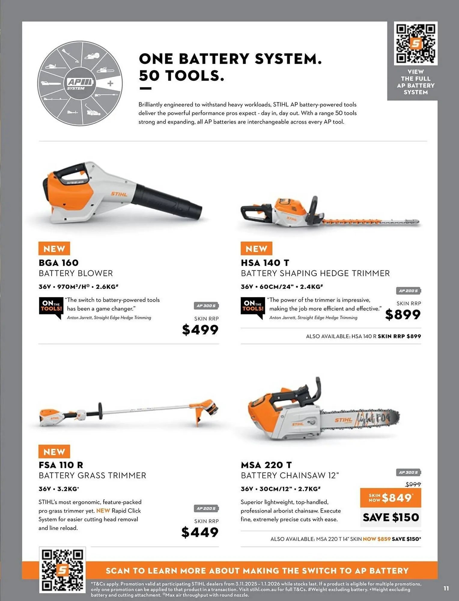 STIHL catalogue - Catalogue valid from 3 November to 1 January 2026 - page 11