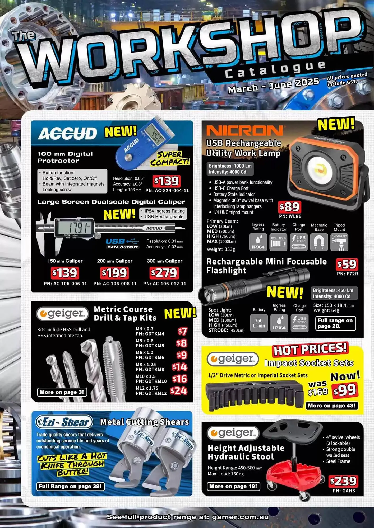 Kincrome catalogue - Catalogue valid from 14 April to 30 June 2025 - page 1