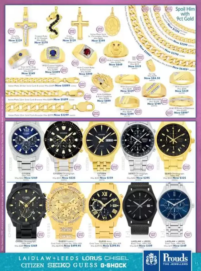 Jewellery & Watches Showcase - Catalogue valid from 17 March to 13 April 2025 - page 11