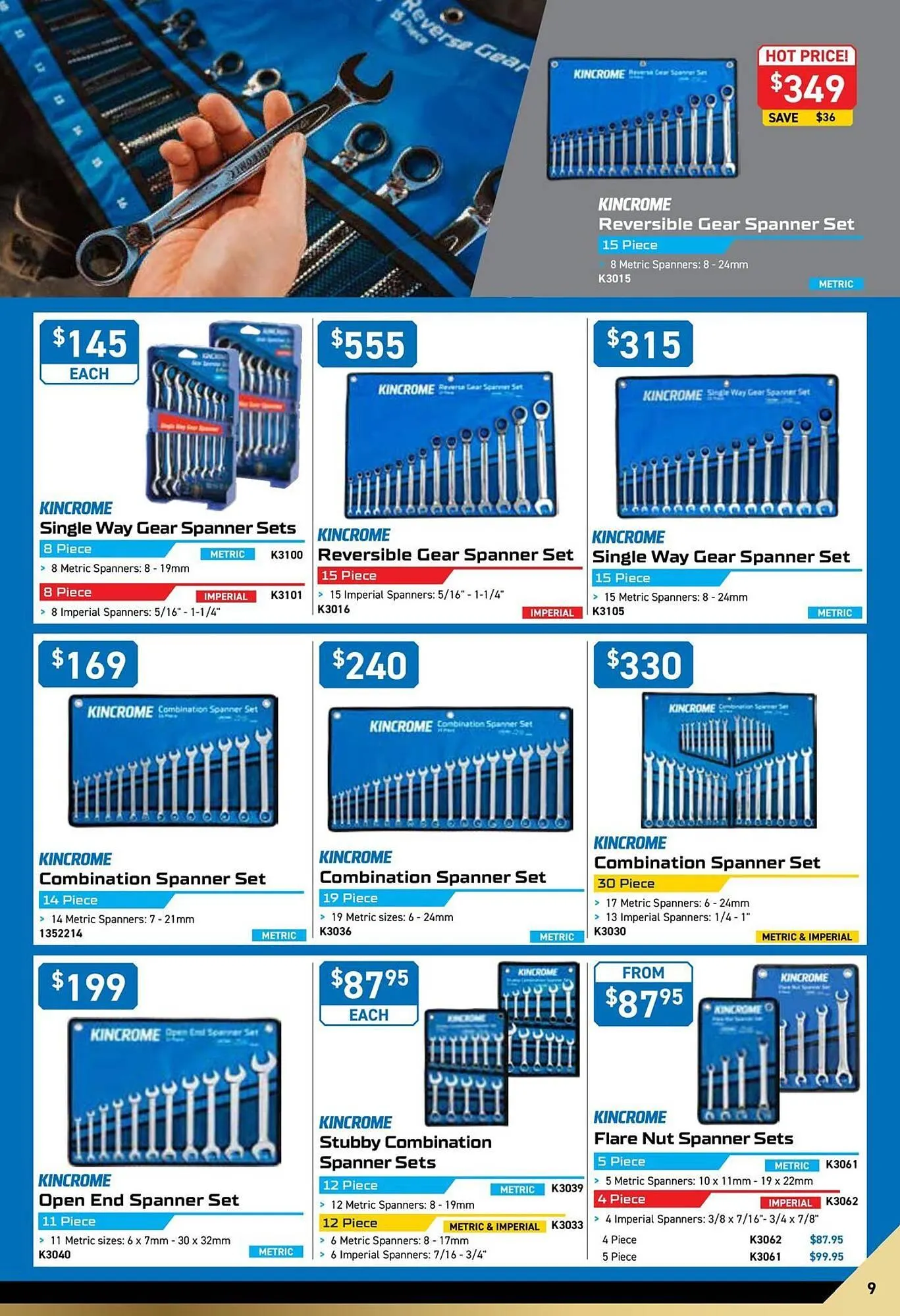 Kincrome catalogue - Catalogue valid from 7 April to 31 May 2026 - page 9
