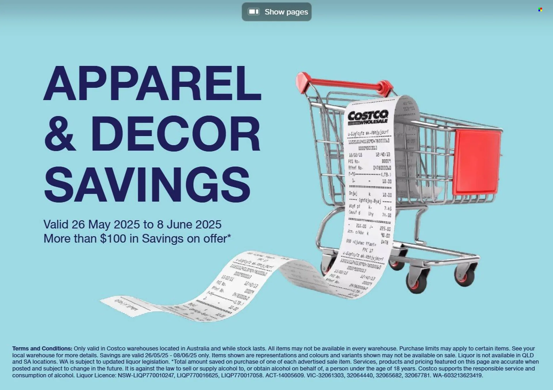 Costco catalogue - Catalogue valid from 26 May to 8 June 2025 - page 1