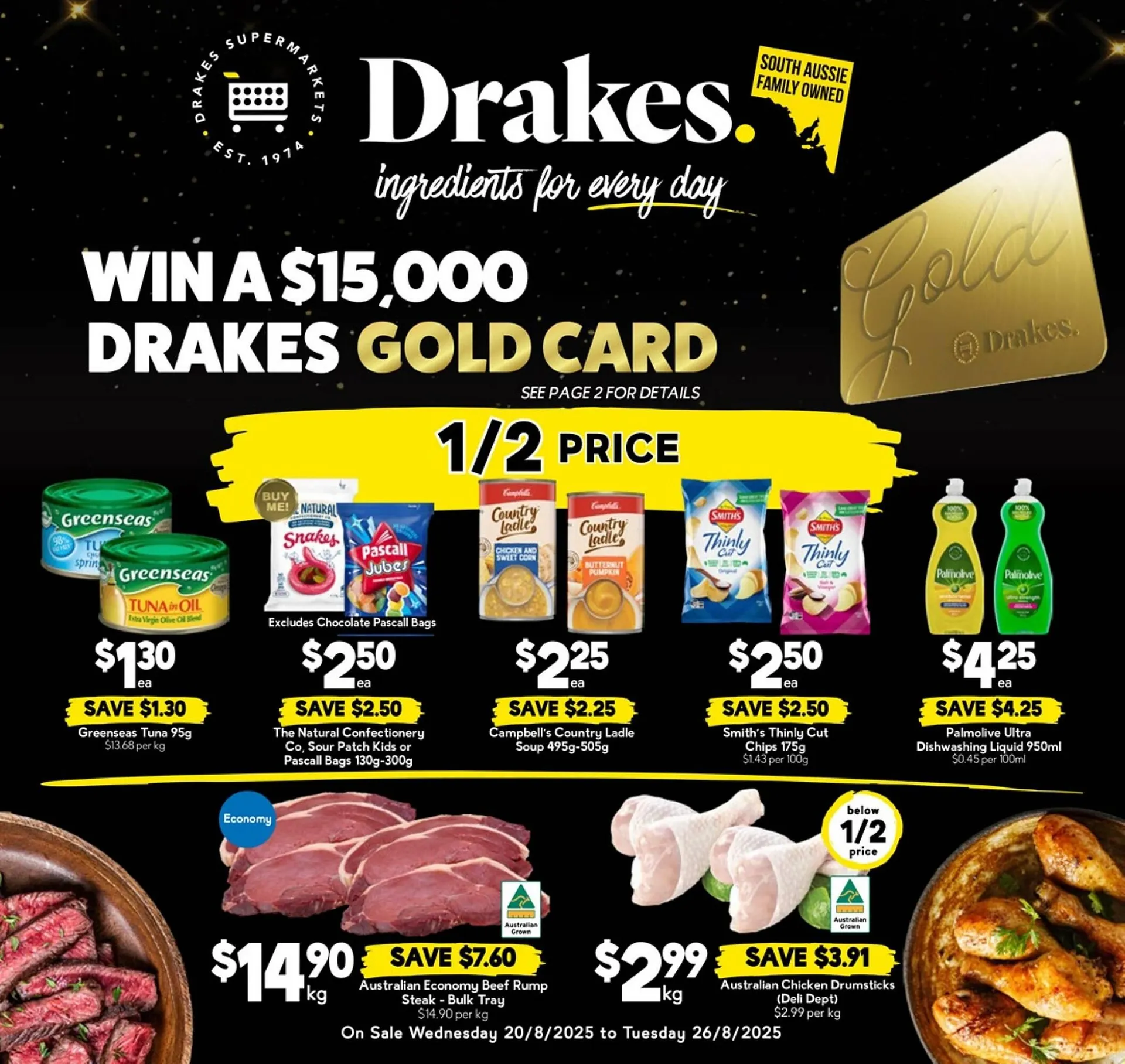 Drakes catalogue - Catalogue valid from 20 August to 26 August 2025 - page 1