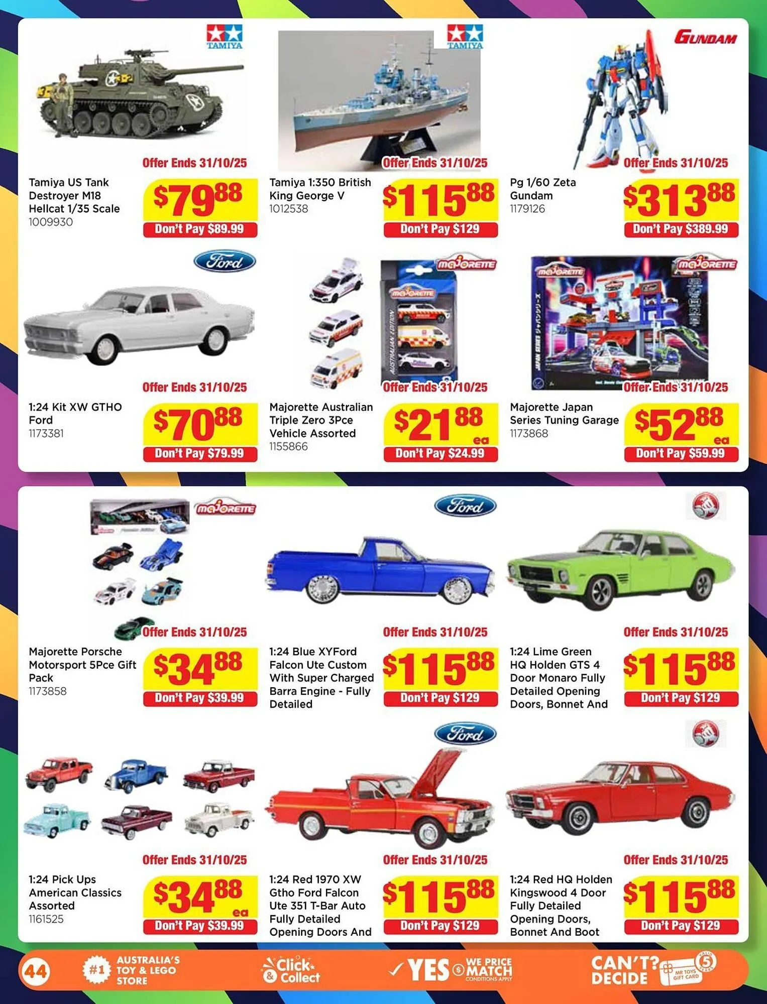 Mr Toys catalogue - Catalogue valid from 20 October to 31 October 2025 - page 44