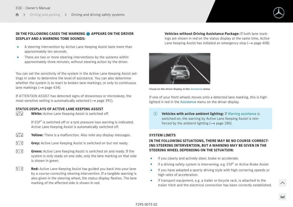 EQE Sedan - Catalogue valid from 11 September to 11 September 2025 - page 433
