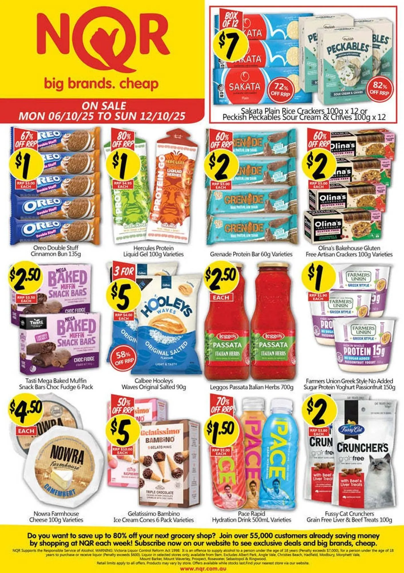 NQR catalogue - Catalogue valid from 6 October to 12 October 2025 - page 1