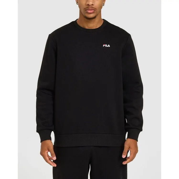 FILA Men's Skyler Crew Fleece Black