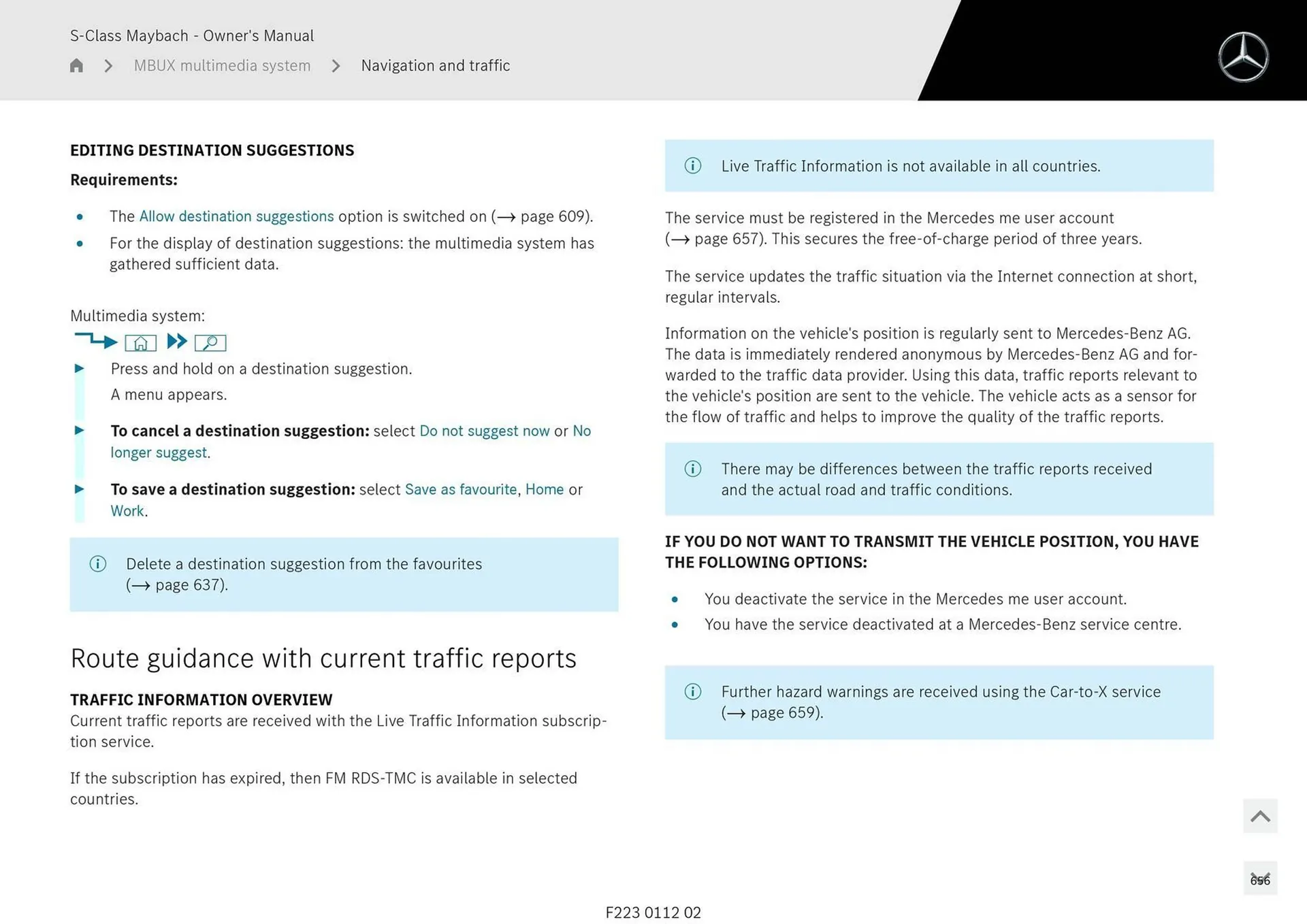 Mercedes-Benz catalogue - Catalogue valid from 1 May to 1 May 2026 - page 656