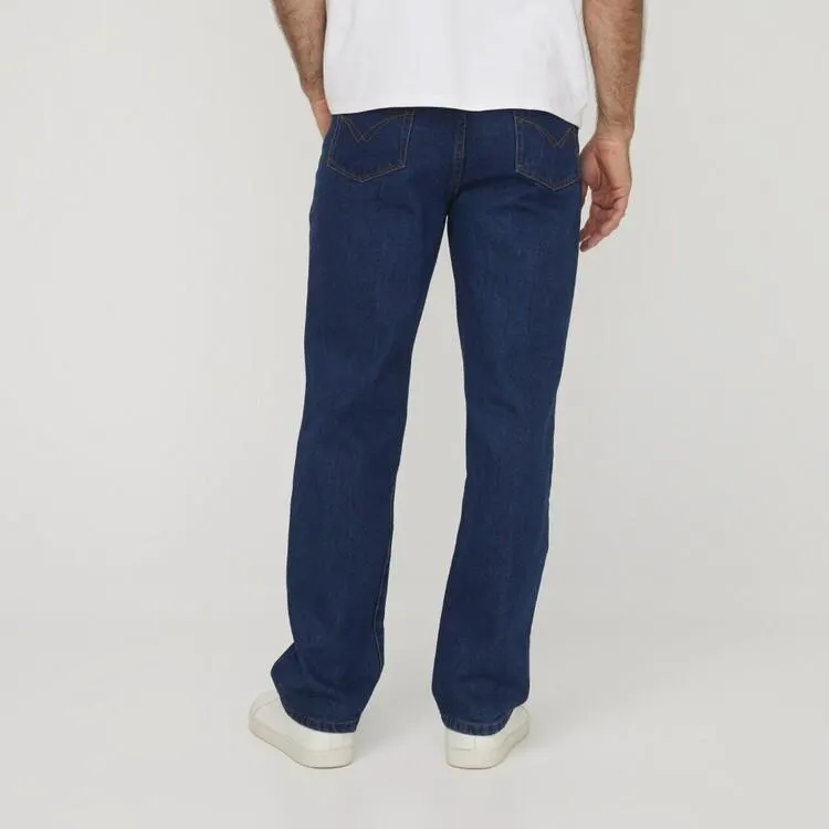Amco Men's Rigid Stonewash Denim Jean Stonewash