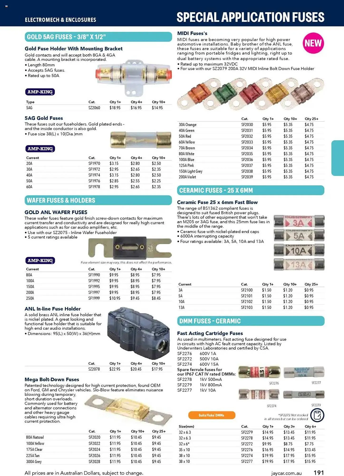 Jaycar Electronics catalogue - Catalogue valid from 8 July to 9 July 2026 - page 191