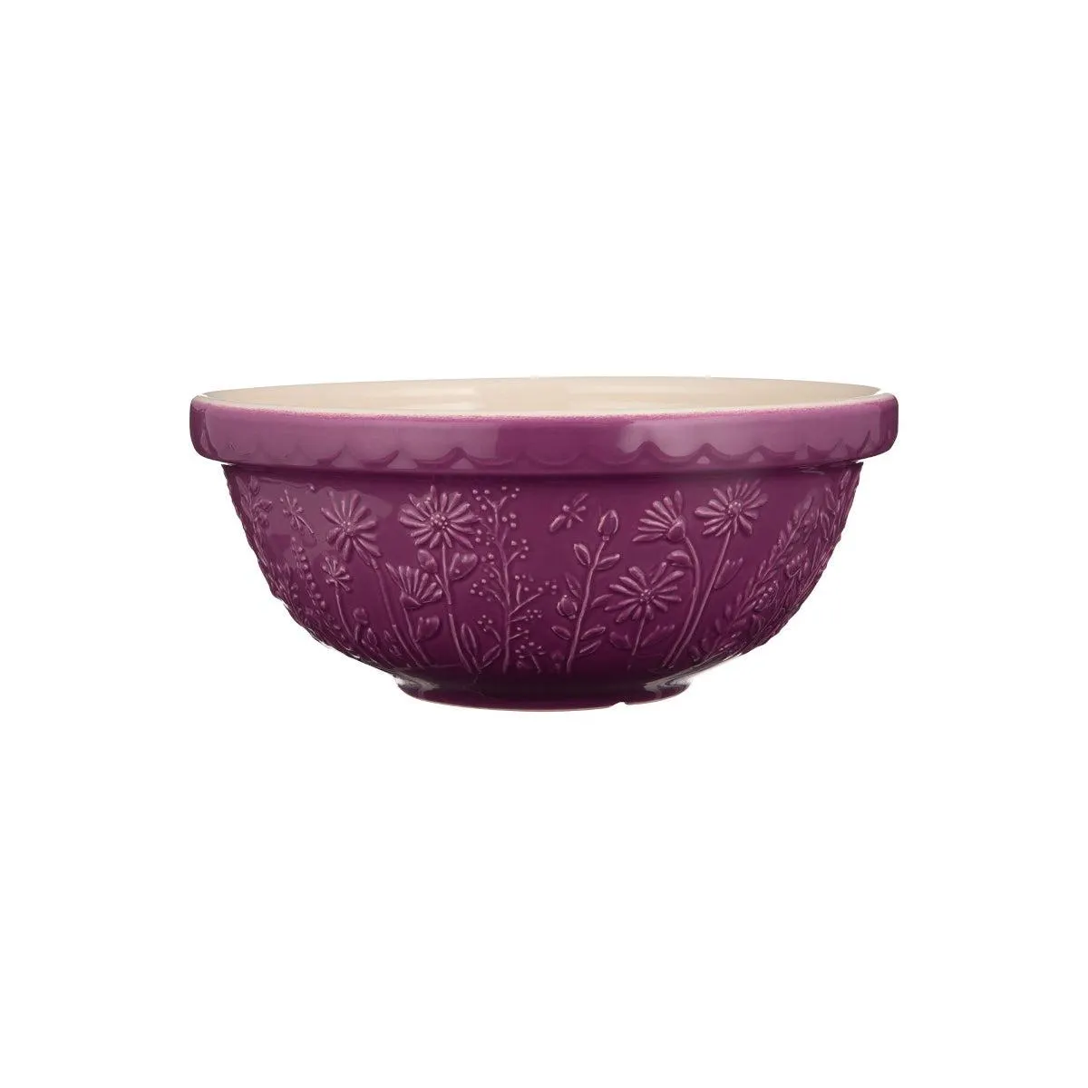Mason Cash In the Meadow Daisy Mixing Bowl Purple 26cm