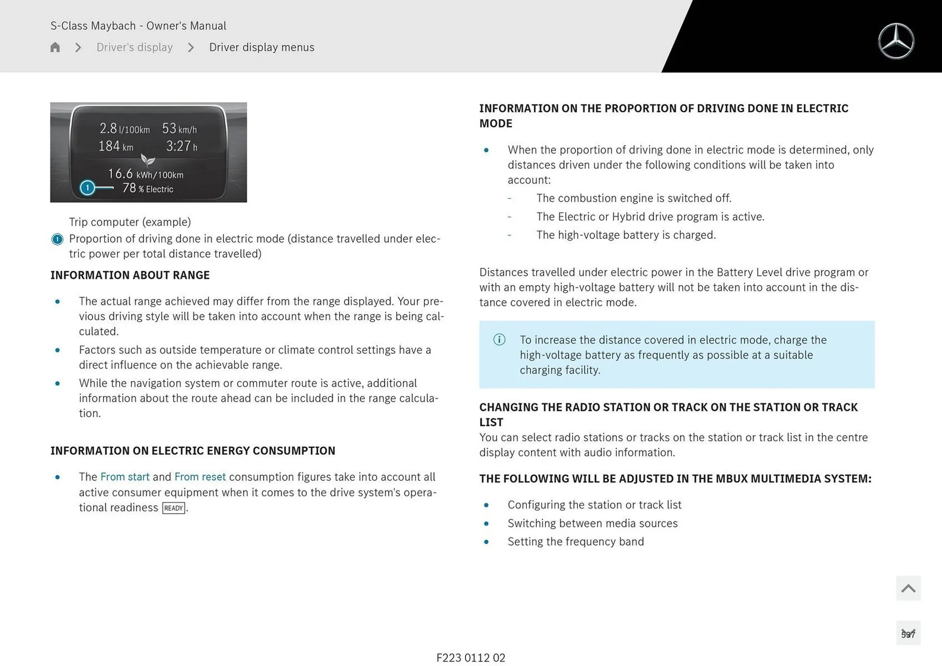 Mercedes-Benz catalogue - Catalogue valid from 1 May to 1 May 2026 - page 537