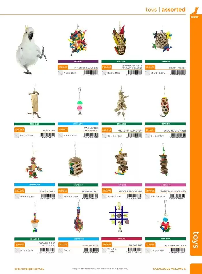 Bird Catalogue 2025 - Catalogue valid from 3 March to 31 December 2025 - page 7