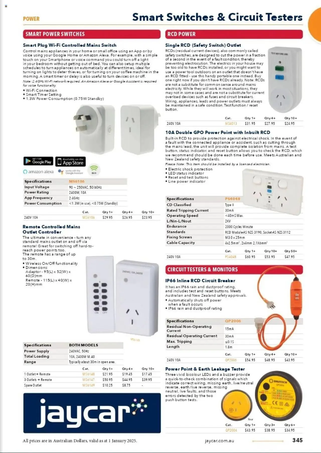 Jaycar Celebrating 40 Years in Electronics - Catalogue valid from 1 January to 29 August 2025 - page 278