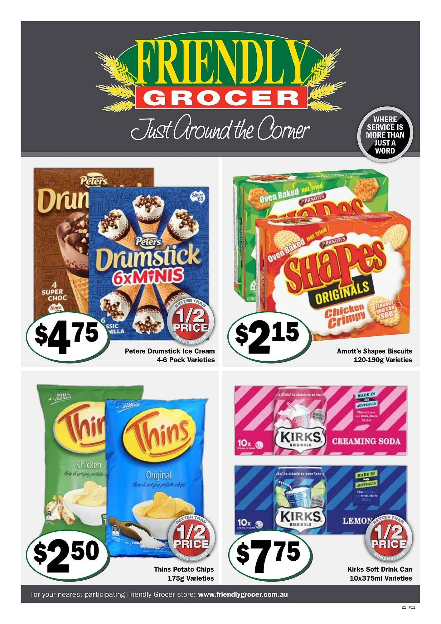 Friendly Grocer catalogue - 1
