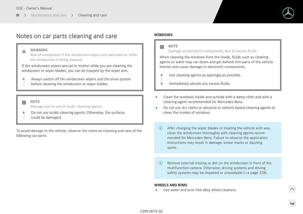 EQE Sedan - Catalogue valid from 11 September to 11 September 2025 - page 720