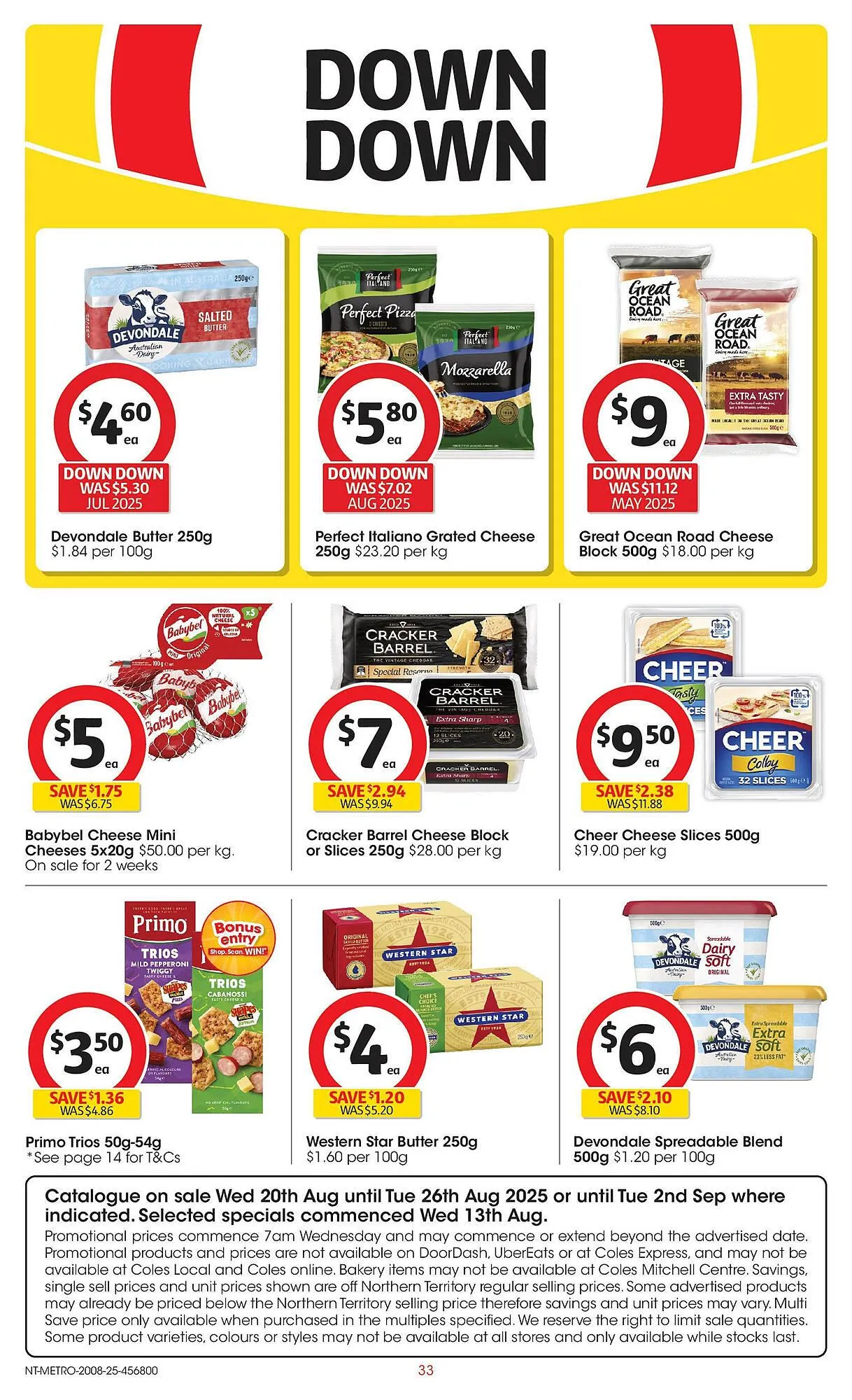 Coles catalogue - Catalogue valid from 19 August to 26 August 2025 - page 33