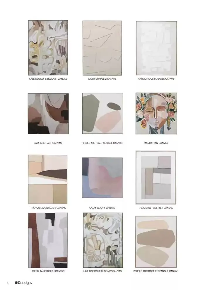 WALL ART by OZ Design. - Catalogue valid from 4 December to 31 March 2025 - page 10