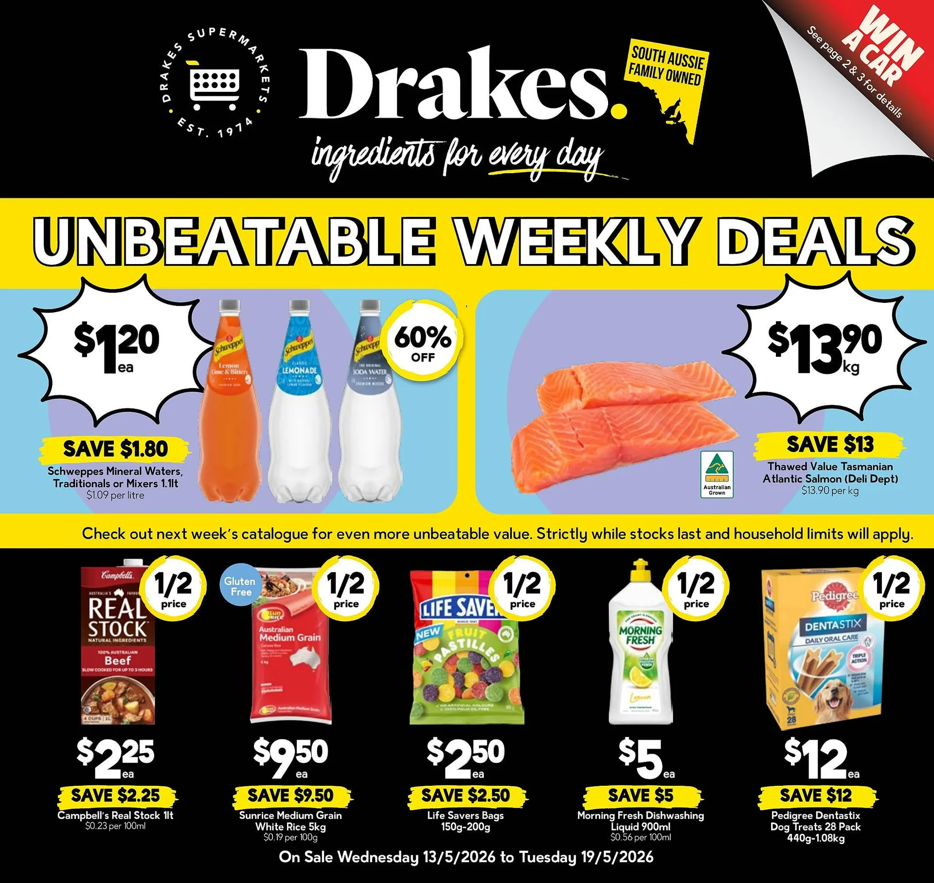 Drakes catalogue - Catalogue valid from 13 May to 19 May 2026 - page 1