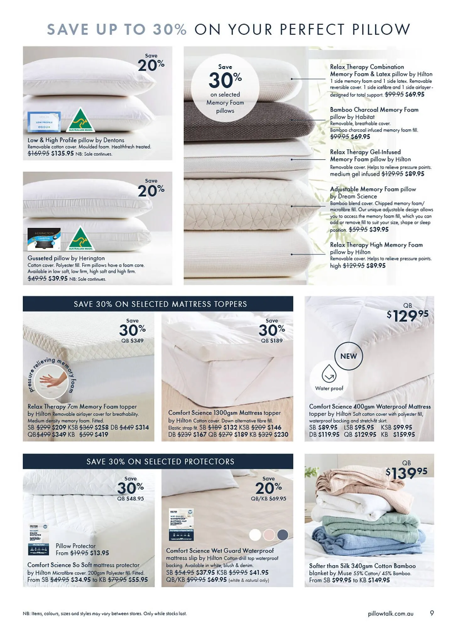 Pillow Talk catalogue - Catalogue valid from 24 October to 16 November 2025 - page 9