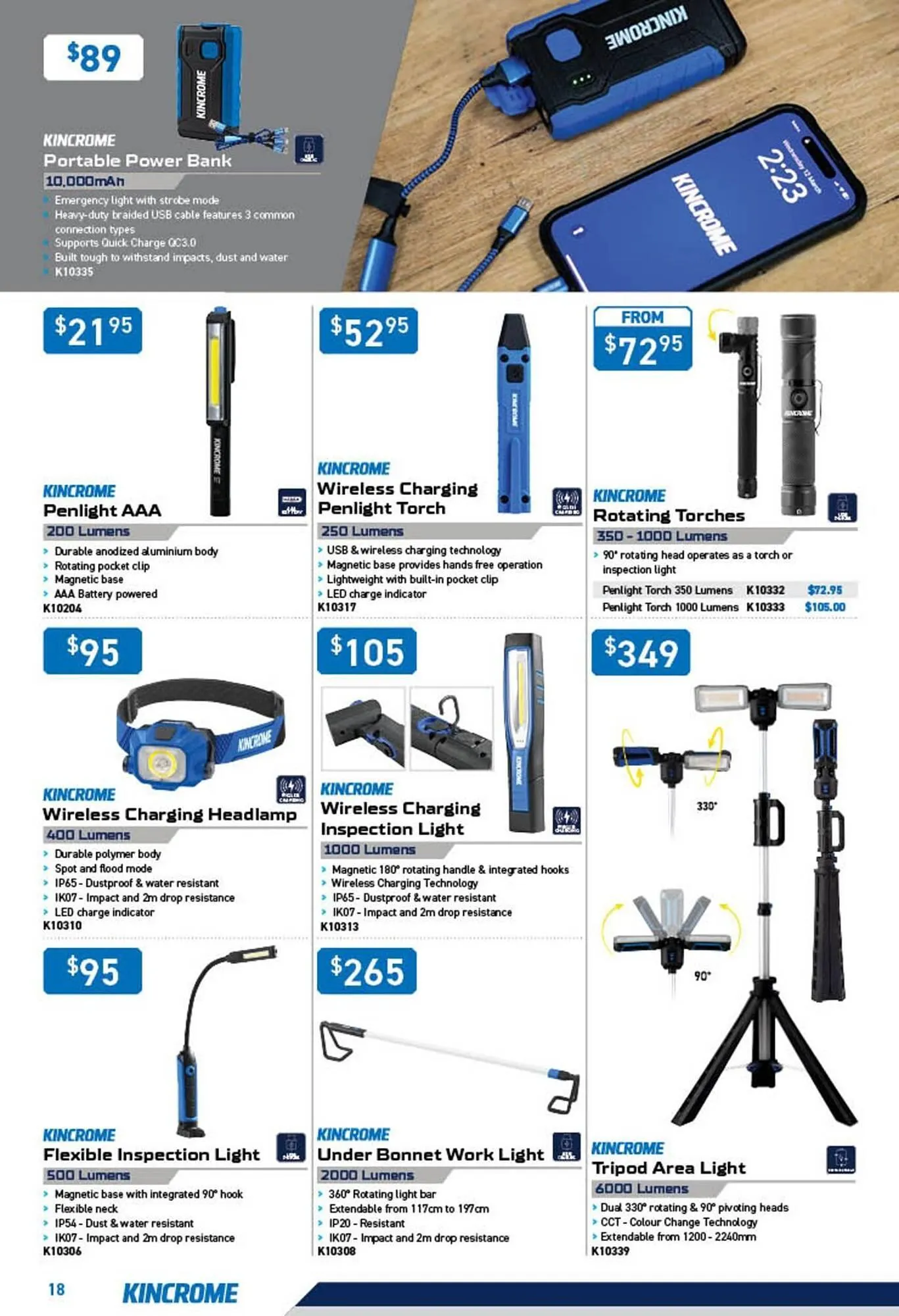 Kincrome catalogue - Catalogue valid from 3 November to 31 December 2025 - page 18